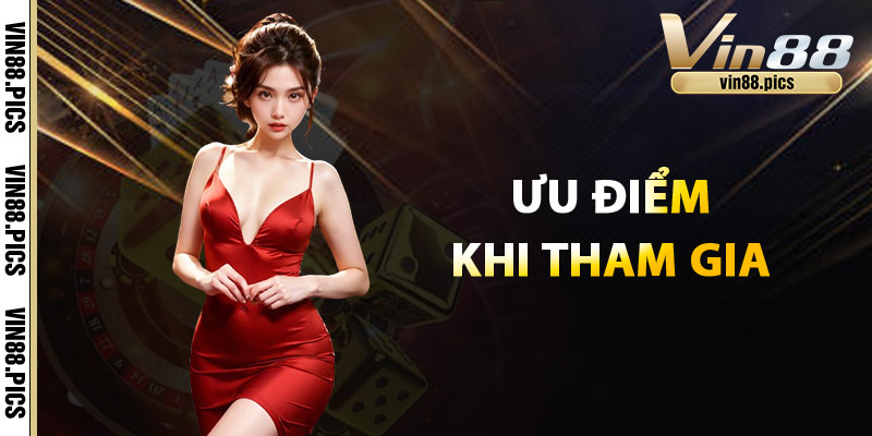 Game Bài Vin88 – Kỹ Năng Và May Mắn Tạo Nên Chiến Thắng 3 Ưu điểm khi tham gia